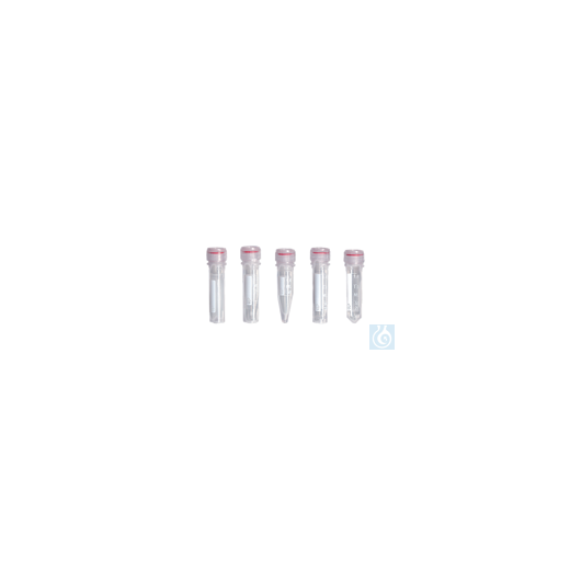 neoScrew Microtubes 2.0 ml, sterile grade, cap, self-standing, 10x50 pcs./P
