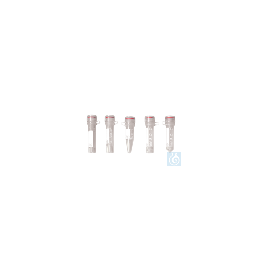 neoScrew-Microtubes 2,0 ml konisch, steril grad., Kappe+Lasche, 10x50 St./Pa