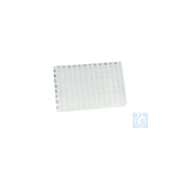 neoLab® 96-well PCR plate, PP, without rim, clear,...