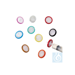 HPLC-Spritzenfilter, Glasfaser-Vorfilter 30 mm, 0,45...