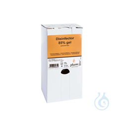 Plum Disinfector 85% 3963 - 1000 ml bag-in-box gel