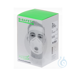 B-SAFETY pure breath Atemschutzmaske mit Ausatemventil...