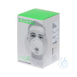 B-SAFETY pure breath Atemschutzmaske mit Ausatemventil...