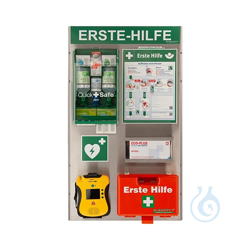 B-SAFETY First Aid Station PREMIUM PLUS - incl....