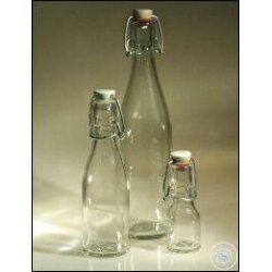 Bottle 200 ml, zinc-plated handle / silicone seal