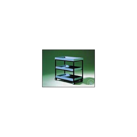 Laboratory trolley VWL 41 with 3 shelves with rim Freight charges according to expenditure - delivery nu