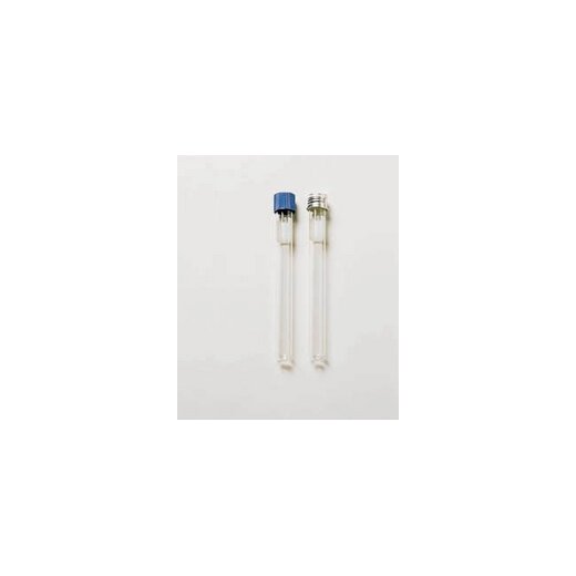 Threaded test tubes w. aluminium cap, 98x16 mm (PU=100)
