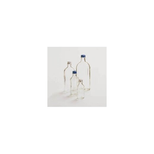Culture bottles with aluminium cap and seal, flat, 100 ml (pack of 10)