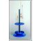 Pipettengestell für 94 Pipetten aus PP, blau, autoklavierbar bis 120°C drehbar,