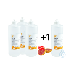 3+1 action: neoLab hand disinfectant incl. fragrance