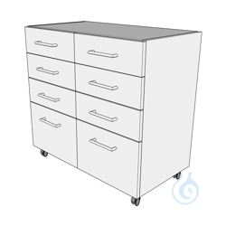 Rollcontainer RC-VK 870x820 (BxH)
