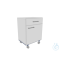 Mobile pedestal 567x445x795 mm (LTH) , 1 full-extension drawer, 1 door