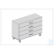 Mobile pedestal 1136x445x795 mm (LTH) , 8 full-extension drawers