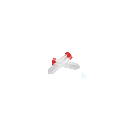 Centrifuge tubes 50 ml conical, PP, sterile, RCF max= 8500 g, Ø 30x115 mm