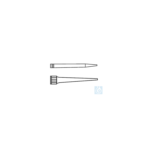 ecoLab Pipettenspitzen, weiß, 2-10 ml, f. Finn-Pipetten, 100 Stck./Pack