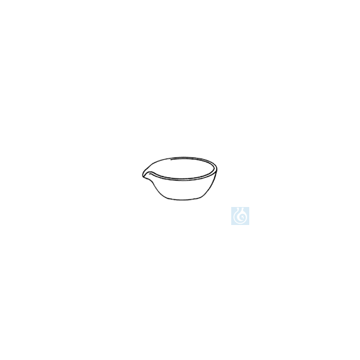 ecoLab Porzellanmörser mit Ausguss, rauh, 140 x 70 mm, 325 ml