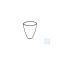 ecoLab Porzellantiegel 15 ml, 30 x 38 mm