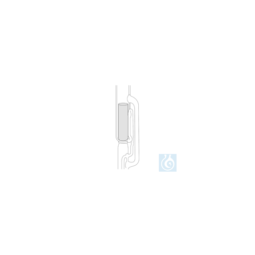ecoLab cellulose sleeves no. 30, round bottom, 33 x 80 mm, 25 pcs./pack