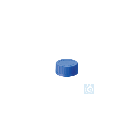 ecoLab -screw caps made of PPN blue, GL 45 10 pcs./pack blue