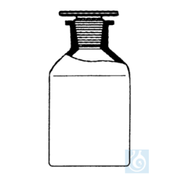 ecoLab Steep-bottomed vials, clear glass 50 ml EH, glass...