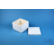 FoxBox 95 / 10x10 Fächer, weiß, Höhe 95 mm, Karton spezial, Rastereinsatz Höhe