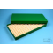 ALPHA Box 25 long2 / 16x32 compartments, green, height 25 mm, cardboard standard.