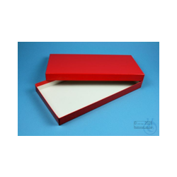 ALPHA Box 25 long2 / 1x1 without compartments, red,...