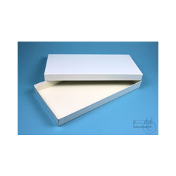 ALPHA Box 25 long2 / 1x1 without compartments, white,...