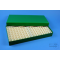 ALPHA Box 32 long2 / 13x26 compartments, green, height 32 mm, cardboard standard.