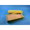 ALPHA Box 50 long2 / 10x20 compartments, yellow, height 50 mm, cardboard special.