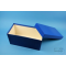 ALPHA Box 130 long2 / 1x1 without compartments, blue, height 130 mm, carton