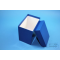 CellBox Maxi lang / 1x1 ohne Facheinteilung, blau, Höhe 128 mm, Karto