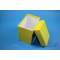 CellBox Maxi long / 1x1 without compartments, yellow, height 128 mm, cardboard special.