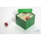 CellBox Mini / 3x3 compartments, green, height 128 mm, special cardboard box.