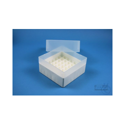 EPPi® Box 102 / 7x7 Fächer, weiss, Höhe 102...