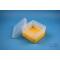 EPPi® Box 105 / 9x9 compartments, yellow, height 105 mm fixed, without coding, PP.
