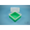 EPPi® Box 122 / 1x1 without compartments, green, height 122 mm fixed, without coding,