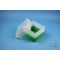EPPi® Box 128 / 1x1 without compartments, green, height 128 mm fixed, without coding,