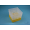 EPPi® Box 128 / 10 Löcher, gelb, Höhe 128 mm fix, ohne Codierung, PP.