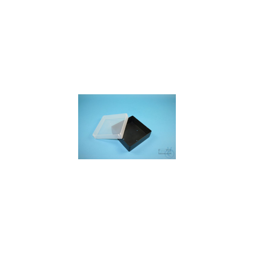 EPPi® Box 50 / 1x1 without compartments, black, height 52 mm fixed, without coding,