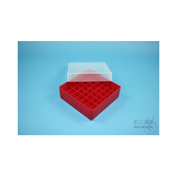 EPPi® Box 50 / 7x7 Fächer, rot, Höhe 52 mm...