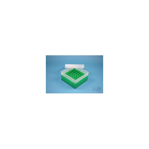 EPPi® Box 70 / 7x7 compartments, green, height 70-80 mm variable, without coding, PP.