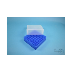 EPPi® Box 75 / 7x7 Fächer, neon-blau, Höhe...