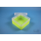 EPPi® Box 80 / 1x1 without compartments, neon-yellow, height 80 mm fixed, without