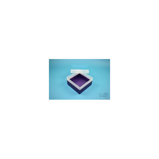 EPPi® Box 80 / 1x1 ohne Facheinteilung, violett, Höhe 80 mm fix, ohne Codierung,