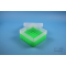 EPPi® Box 80 / 7x7 compartments, neon-green, height 80 mm fixed, without coding, PP.