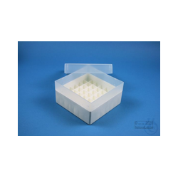 EPPi® Box 80 / 7x7 compartments, white, height 80 mm...