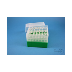 EPPi® Box 105 / 7x7 holes, green, height 105 mm...