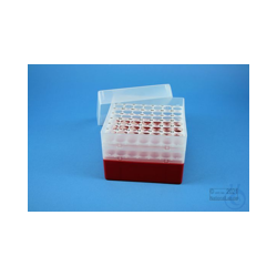 EPPi® Box 105 / 7x7 holes, red, height 105 mm fixed,...