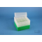 EPPi® Box 128 / 8x8 Löcher, grün, Höhe 128 mm fix, alpha-num. Codierung, PP.